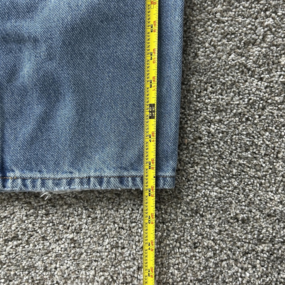 L.L. Bean Jeans Mens 38x29 Light Wash Blue Denim Classic Straight Casual Pants - Picture 5 of 10